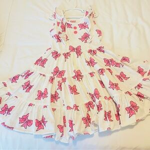 Eleanor Rose Minnie Bow Dress size 7-8